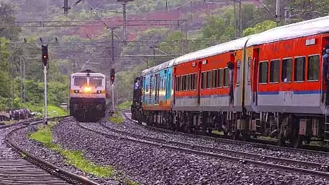 A 30-year-old woman was physically assaulted in a running train