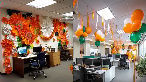 26 January 2024 Prajasattak Din Special Office Decoration Ideas