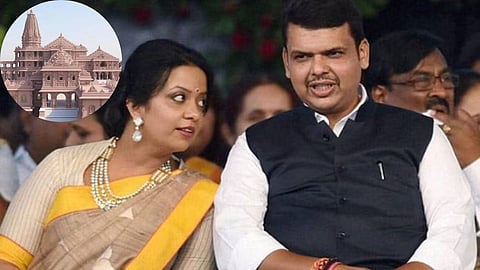 Devendra Fadnavis And Amruta Fadnavis