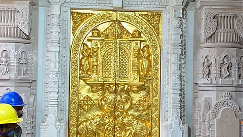 Golden Gate of Ram mandir