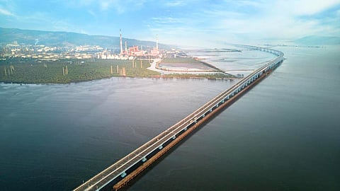 mumbai to navi mumbai new bridge