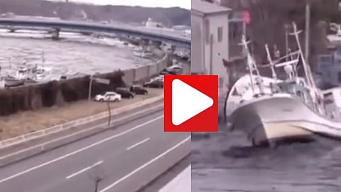 Japan Video: तेरा वर्षापूर्वीही जपानमध्ये झाला होता विध्वंस; त्सुमानीचा व्हिडिओ होतोय व्हायरल