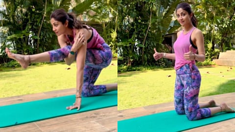 Shilpa Shetty Yoga Video