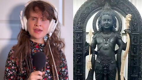 German Singer Sings Ram Aayenge Song