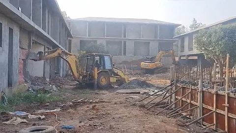 encroachment removed in mahabaleshwar panchgani and bhilar