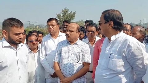 worst work on mumbai goa highway says mp sunil tatkare