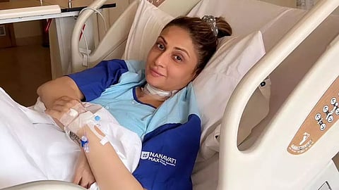 Actress Urvashi Hospitalized