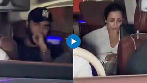 Malaika- Arjun Spot Viral Video