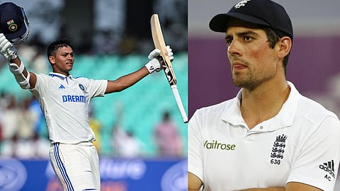 yashasvi jaiswal alastair cook