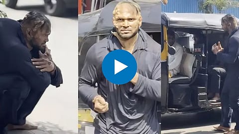 Shiv Thakare Begging On Street Viral Video