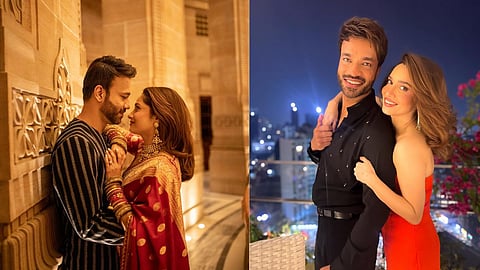 Ankita Lokhande And Vicky Jain