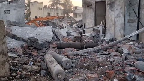 Explosion in Chemical company: