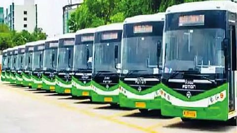 182 electric buses will run from april in beed