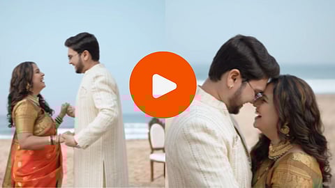 Mugdha Vaishampayan and Prathamesh Laghate Post Wedding Shoot