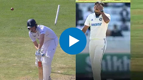 Akash Deep Wicket Video