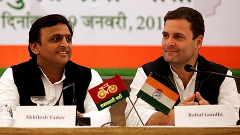 Rahul Gandhi and Akhilesh Yadav