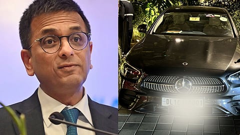 Chief Justice DY Chandrachud Unique Car Number: