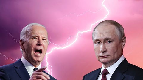 Joe Biden vs Russia Presidnet Vladimir Putin