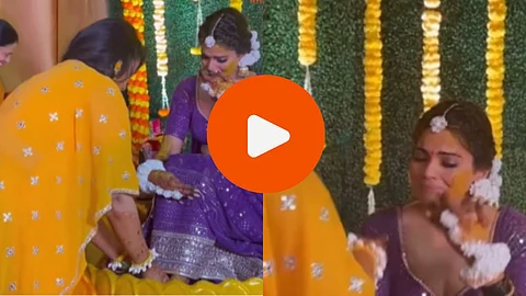 Pooja Sawant Haldi Ceremony Video