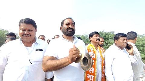 mla nitin deshmukh shetkari sangharsh padyatra