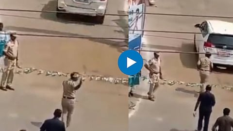 IPS officer Accident