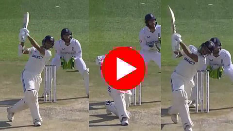 Yashasvi Jaiswal smashed 3 sixes in shoaib bashir over during india vs england 5th test watch video