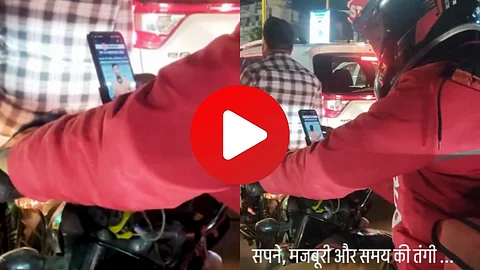 Zomato Boy Viral Video