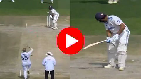 ben stokes clean bowled rohit sharma on his first delivery in india vs england test series watch video