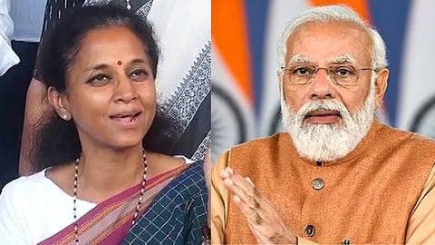 Supriya Sule challenge to PM Modi