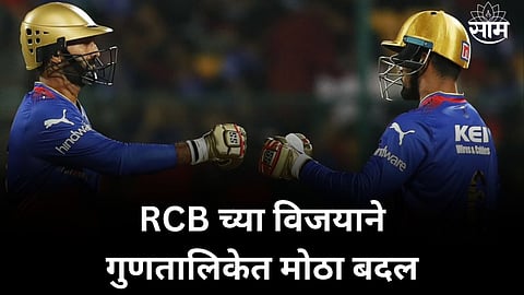 IPL 2024 Latest points table updates after rcb vs pbks match royal challengers bangalore vs punjab kings