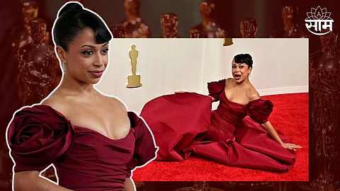 Liza Koshy Fall On Red Carpet