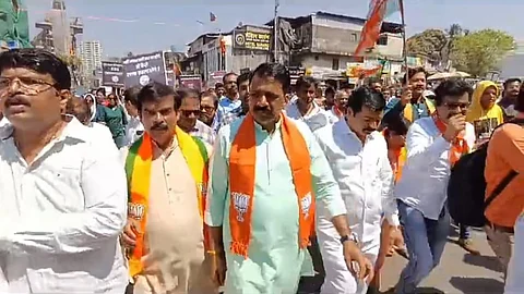 BJP March: भाजप नगरसेवक अरविंद शेट्टींवर गुन्हा दाखल; आक्रमक कार्यकर्त्यांची काशीमिरा पोलीस ठाण्यावर धडक 