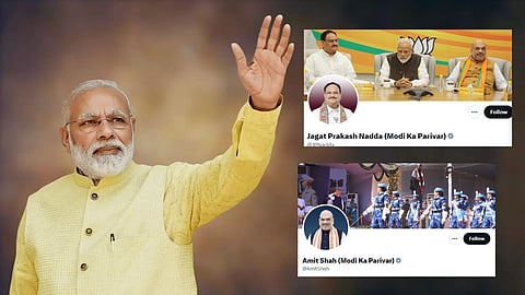 BJP Leader X Bio Modi ka Parivar