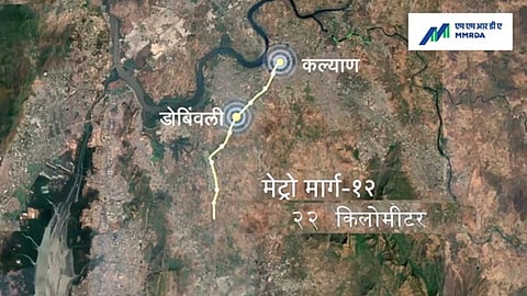 Kalyan to Taloja Metro Route 12 Project