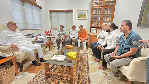 ajit pawar faction leaders meet sharad pawar