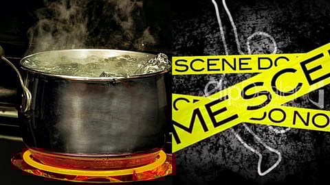 Mother Poured Boiling Water On Son