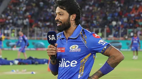 Yusuf Pathan got angry on hardik pandya after srh vs mi match cricket news in marathi