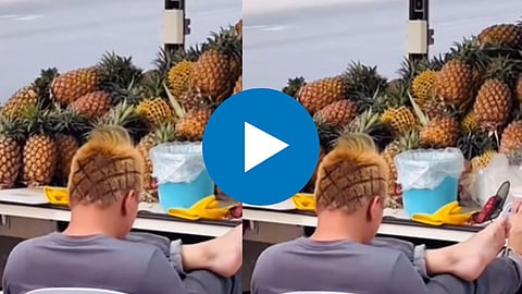 Pinapple Hairstyle Viral Video