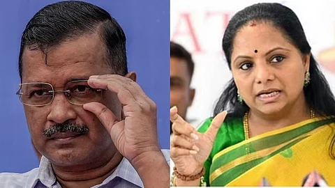 Arvind Kejariwal And K Kavita