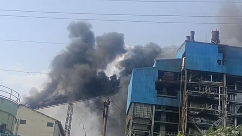 Pravara Sugar Factory Fire