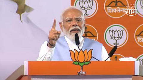 विरोधकांना लोकशाही धोक्यात दिसते, इंडिया आघाडीवर हल्लाबोल करत PM मोदी म्हणाले...