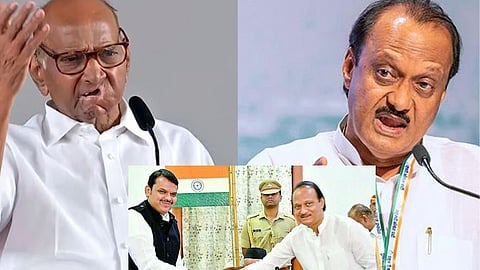 Sharad Pawar : भाजपसोबत जाण्याची इच्छा नव्हती, नसणार; अजित पवारांच्या वक्तव्यावर शरद पवारांचं विधान