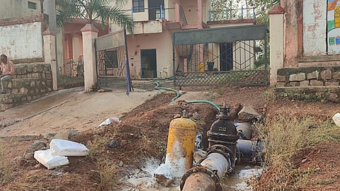 chlorine leak at a drinking water treatment plant near bhandara