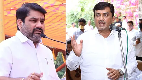 Dhananjay Mahadik : कोल्हापुरात राजकीय आखाडा तापला; भर सभेत धनंजय महाडिक सतेज पाटील यांच्यावर बरसले