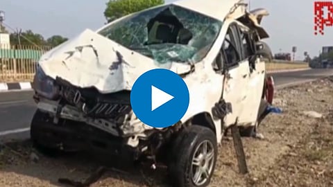 Accident CCTV Footage Viral