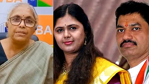 rekha thakur criticized dhananjay munde on bajrang sonwane candidature beed constituency 