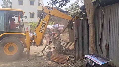 Tadi Shops Destroyed