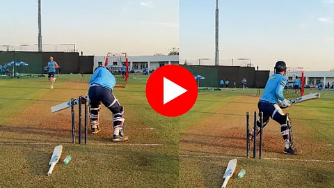 rashid khan snake style six during practise video viral amd2000