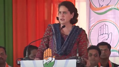 महागाई, बेरोजगारी...; लातूरमधून प्रियांका गांधींचा सरकारवर हल्लाबोल