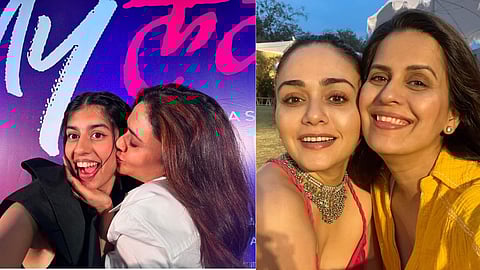 Amruta Khanvilkar: 'माझ्या हृदयाचे दोन तुकडे...'; सोनाली आणि सनायाच्या 'मायलेक' चित्रपटासाठी अमृताची भावनिक पोस्ट